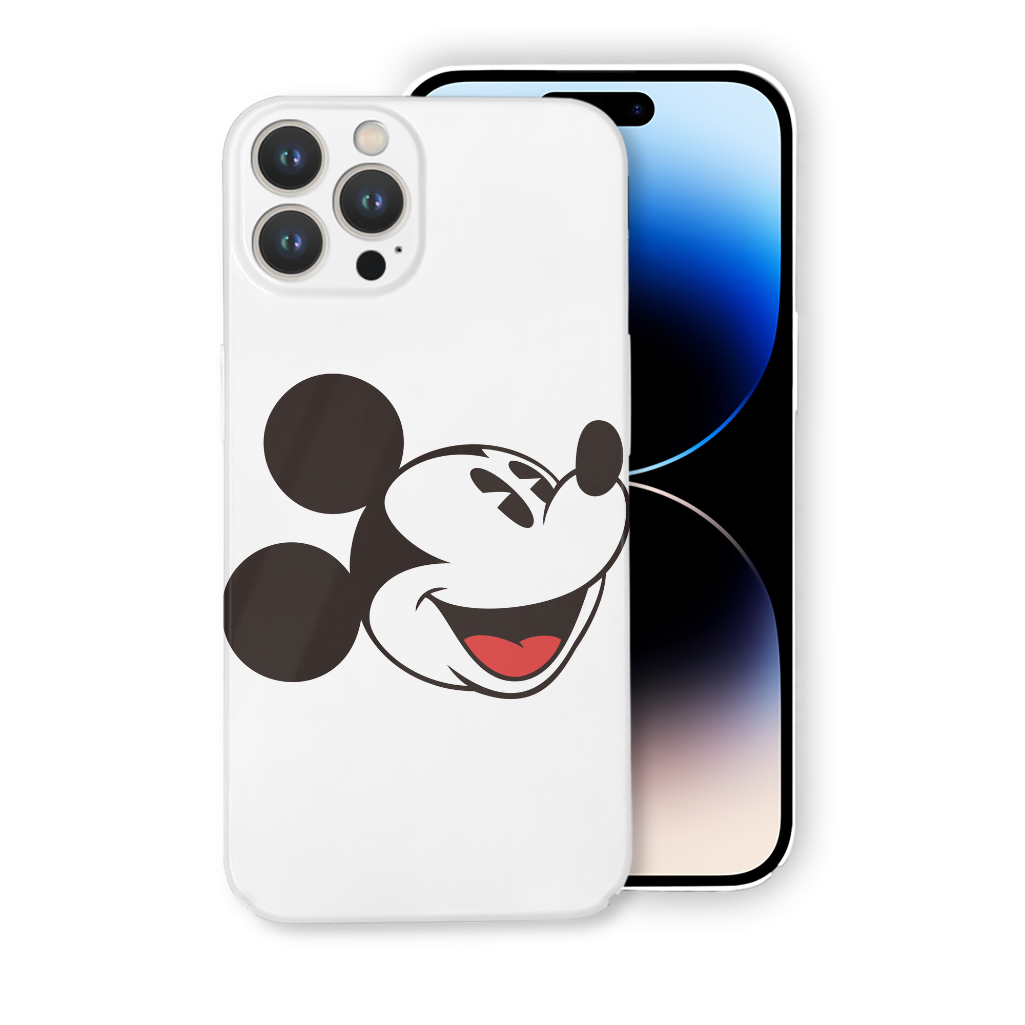 （画像用） ミッキーマウス Mickey Mouse 【iPhone 14シリーズ対応】ハードケース